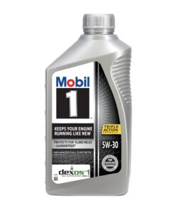 Mobil 1 Advanced Full Synthetic Motor Oil 5W-30, 6-pack of 1 quarts 1 Quarts(6-Pack) 14 61AlF6JCg6L