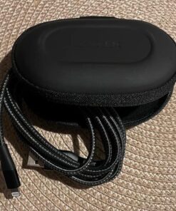 Anker Powerline+ II Lightning Cable (6ft), MFi Certified for Flawless Compatibility with iPhone Xs/XS Max/XR/X / 8/8 Plus / 7/7 Plus / 6/6 Plus / 5 / 5S and More(Black) 6ft Black 27 61AoORa6mOL