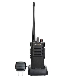 Retevis RT29 High Power 2 Way Radios Long Range, 3200mAh Rechargeable Walkie Talkies Bulk, Two Way Radios for Warehouse, Construction, Business Team(10 Pack) 16 61Ap0e89iXL