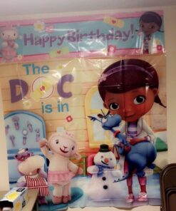 Scene Setter® Wall Decorating Kit | Disney© Doc McStuffins Collection | Birthday 20 61ApbbQCa7L