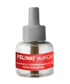 FELIWAY MultiCat Calming Pheromone, 30 Day Refill - 1 Pack 21 61Aq3pjCK3L
