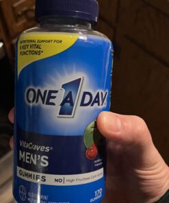 One A Day Men’s Multivitamin Gummies, Multivitamin for Men with Vitamin A, C, D, E, Calcium & More To Support Healthy Muscle Function, Gummies, 170 Count 39 61AvSP7mZHL 1