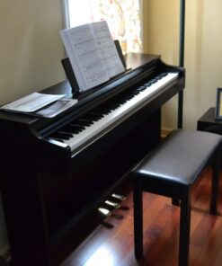 Yamaha YDP 163R Arius Series Console Digital Piano with Bench, Dark Rosewood 163 8 61Avrt1V6zL