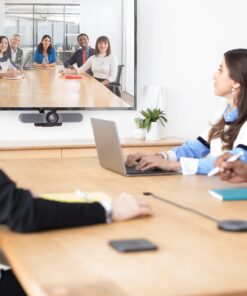 Logitech MeetUp Video Conferencing System, Ultra HD 4K/1080p/720p, 3 Microphones/Adjustable Speakers, Wide Field of View 120°, PC/Mac/Laptop/Macbook/Tablet - Black 13 61AzEpNyuFL