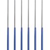 Aozita 6 Pack Lab Spatula - Micro Lab Spoon/Scoop with Nickel-Stainless Blade - Also Great Filler, Gel Cap Capsule Pill Filler Machine - #000 00 0 1 2 3 19 61AzLeJl2YL