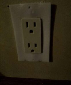 Duck Brand Socket Sealers Variety Pack, 16 Outlet Sealers and 6 Switch Plates, 2 Decorative Covers, White, 283333 24 piece Socket and Outlet Sealers 37 61AzTDL384L