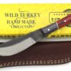Wild Turkey Handmade Full Tang Real File Hunting Knife w/Leather Sheath Outdoors Hunting Camping Fishing Outdoors SM-20 2 61B06WQUeYL