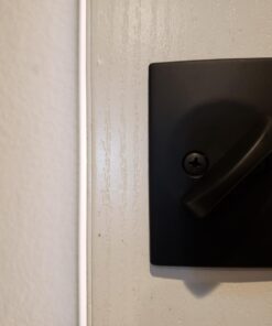 Schlage B60 N CEN 622 Deadbolt with Century Trim, Keyed 1 Side, Highest Residential Security, Matte Black 25 61B2NDyXCtL