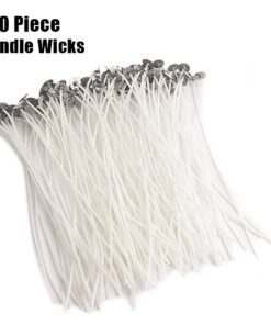 EricX Light 100 Piece Candle Wick 8" Pre-Waxed Cotton Core,for Candle Making,Candle DIY 13 61B2SnpfT7L
