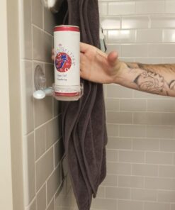 Portable Cupholder Suction Caddy for Shower Beer & Bath Wine | American-Made Clear Holder | The Original SipCaddy 38 61B2pXjwAzL