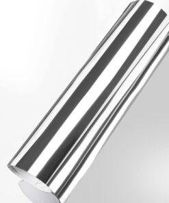 TECKWRAP 11.5" x 60" Chrome Mirror Silver Vinyl Wrap Adhesive Car Sticker Decal Film 28 61B3lTVPDdL