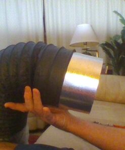 AC Infinity Flexible 6-Inch Aluminum Ducting, Heavy-Duty Four-Layer Protection, 25-Feet Long for Heating Cooling Ventilation and Exhaust 34 61B3yr8UlGL