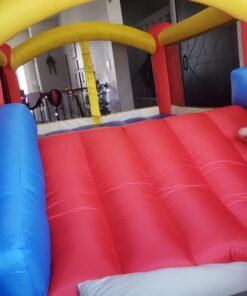 Little Tikes Jump 'n Slide Inflatable Bouncer Includes Heavy Duty Blower With GFCI, Stakes, Repair Patches, And Storage Bag, for Kids Ages 3-8 Years Jump 'n Slide Bounce House 42 61B4fnOPqIL