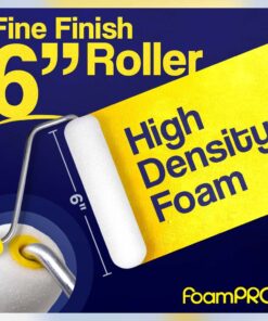 Foampro 175 Foam Paint Roller, Pack of 1 Roller 6" 10 61B5pggVb6L