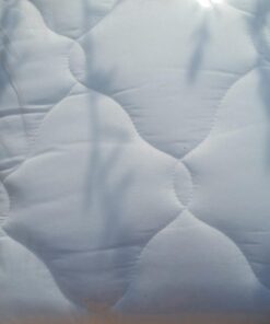 ExceptionalSheets Pillow Top Mattress Pad - Found in Marriott Hotels with Fitted Skirt and 18" Deep Pockets - Supportive Pillowtop Mattress Pad Cover with Cluster Fiber - Queen Size 65 61B7LVwbhwL