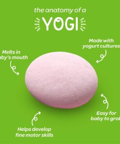 Happy Baby Organics Yogis Freeze-Dried Yogurt & Fruit Snacks, 3 Flavor Variety Pack, 1 Ounce (Pack of 3) 17 61B9BN8xgpL 1