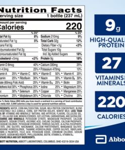 Ensure Original Nutrition Shake, Butter Pecan, 8 Fl Oz (Pack of 6) 8 Fl Oz (Pack of 6) 11 61BCmRfS7mL