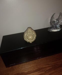 Top Collection Mini Happy Buddha Laughing Statue - Hand Painted Essence of Joy Big Belly Buddha in Sandstone Finish - 3.25Inch Collectible East Asian New Age Lucky Buddha Figurine 23 61BDTWCfcFL