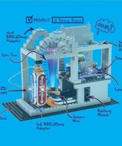 Snap Circuits BRIC: Structures | Brick & Electronics Exploration Kit | Over 20 Stem & Brick Projects | Full Color Project Manual | 20 Parts | 75 BRIC-2-Snap Adapters | 140+ BRICs 25 61BEpTZyKNL