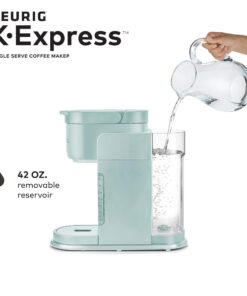Keurig K-Express Coffee Maker, Single Serve K-Cup Pod Coffee Brewer, Mint 12 61BFAuM12YL