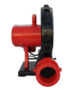 Alternative view of XPOWER BR-252A 1 HP Indoor/Outdoor Inflatable Blower Fan for Bounce Houses and Movie Screens, with Weather-Resistant Switch, Safety Certified Inflatable BR-252A