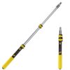 Bates- Extension Pole, 1.4 to 3 Ft Pole, Telescoping Pole, Paint Pole, Extendable Pole, Paint Roller Extension Pole, Painters Pole, Extension Handle, Telescoping Handle, Telescoping Paint Roller Pole Black and Yellow