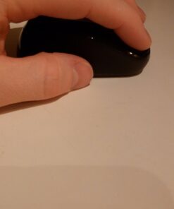 Microsoft Wireless Mobile Mouse 3500 - Black. Comfortable design, Right/Left Hand Use, Wireless, USB 2.0 with Nano transceiver for PC/Laptop/Desktop, works with for Mac/Windows Computers 15 61BGubdSKL