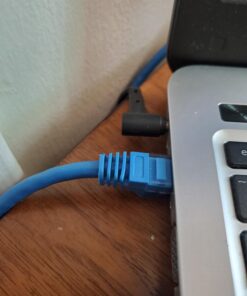 Mediabridge™ Ethernet Cable (10 Feet) - Supports Cat6 / Cat5e / Cat5 Standards, 550MHz, 10Gbps - RJ45 Computer Networking Cord (Part# 31-399-10X) 21 61BIJCZeKML