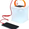 LuminAID PackLite Max 2-in-1 Camping Lantern and Phone Charger | For Backpacking, Emergency Kits and Travel | As Seen on Shark Tank Max White 150 Lumens 8 61BJSyx4enL