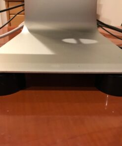 Slipstick CB511 1 Inch Tall Floor Protector Furniture Feet with Non Slip Rubber Grip (Set of 4) 2" Wide x 1" Height - Black Plastic 1" Tall (4 Pack) 26 61BJg w8wTL