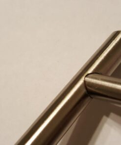 Cosmas 305-030SN - 10 Pack Satin Nickel Cabinet Hardware Euro Style Bar Handle Pull - 3" Inch (76mm) Hole Centers, 5-3/8" Overall Length, 1/2" Inch Bar Diameter 37 61BKhj5zvzL