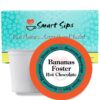 Smart Sips, Bananas Foster Hot Chocolate, 24 Count, Single Serve Pods Compatible With All Keurig K-cup Brewers 45 61BLX7bwNL