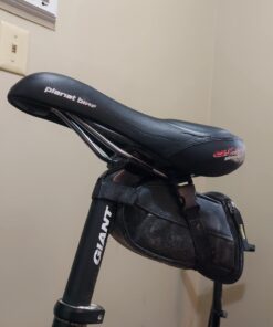 Planet Bike A.R.S. Standard Bike seat - Men's, Black/Silver 27 61BMwpeBBL