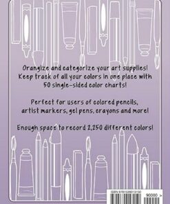Color Charts: Color Collection Edition: 50 Color Charts to record your color collection all in one place 31 61BOlUS5gKL