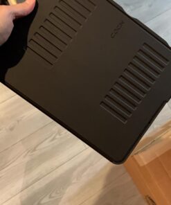 ZUGU Case for 2021/2022 iPad Pro 12.9 inch 5th / 6th Gen - Slim Protective Case - Apple Pencil Charging - Magnetic Stand & Sleep/Wake Cover (Fits Model #’s A2378, A2379, A2461, A2462) - Stealth Black 59 61BPh4BrKCL