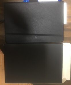 Ruled Notebook/Journal - Lined Journal for Writing, 5.75'' x 8.4'' Notebook Journal, 146 pages Faux Leather Notebook with Thick Paper, Waterproof Hardcover, Elastic Closure black 57 61BRD1gBYUL
