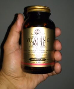 Solgar Vitamin E 670 mg (1000 IU), 100 Mixed Softgels - Natural Antioxidant, Skin & Immune System Support - Naturally-Sourced Vitamin E - Gluten /Dairy Free - 100 Servings 37 61BSGRcqFPL