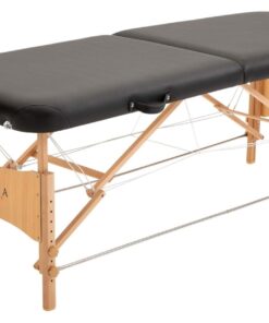 SIERRA COMFORT All-Inclusive Portable Massage Table (Black), SC-901, 27.95"D x 72.05"W x 33.07"H 27 61BSgae87IL