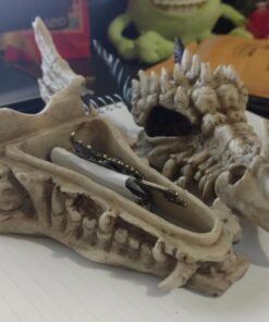 Snarling Magical Dragon Skull Treasure Trinket Box 37 61BTsSSrIL
