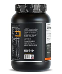 SASCHA FITNESS Hydrolyzed Whey Protein Isolate,100% Grass-Fed (2.3 Pounds, Peanut Butter) 22 61BTw3fY9WL