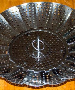 Sunsella Vegetable Steamer - 5.3" to 9.3" - 100% Stainless Steel 59 61BVayTeqBL