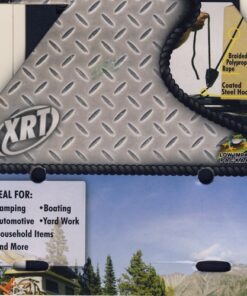 PROGRIP 402400 XRT Rope Lock Tie Down w/Pushbutton Release for Cargo Transport and Control: 8' x 1/4" (Pack of 1) 8' x 1/4" 12 61BXcLpTCqL