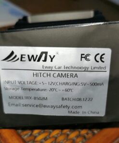 EWAY WiFi Magnetic Hitch Wireless Backup Rear/Front View Camera Rechargeable Battery for Easy Hitching of Gooseneck Horse Boat Travel Trailer/Fifth Wheels/RV/Camper Reverse for iPhone iPad Android 42 61BZ81azXlL