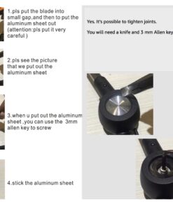 OTUS Desk Lamp Gesture Control, LED Architect Desk lamp for Home Office, Adjustable Metal Swing Arm, Tall Task Light for Drafting or Bedside Table Reading, 12 Brightness, 3 Touch Eye-Caring Modes 48 61BbERANAOL