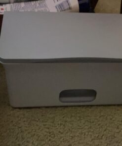 Ubbi Baby Wipes Dispenser, Baby Wipes Case, Baby Wipes Holder With Weighted Plate, Keeps Wipes Fresh And Non-Slip Rubber Feet, Gray Gray Wipes Dispenser 31 61BbLuOdURL