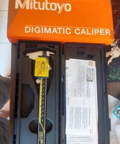 Mitutoyo 500-196-30 Advanced Onsite Sensor (AOS) Absolute Scale Digital Caliper, 0 to 6"/0 to 150mm Measuring Range, 0.0005"/0.01mm Resolution, LCD Standard AOS 56 61BckLO5aL