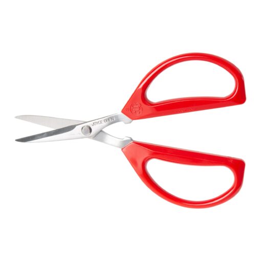 Joyce Chen Original Unlimited Kitchen Scissors All Purpose Dishwasher Safe Kitchen Shears With Comfortable Handles, Red 1 Pack