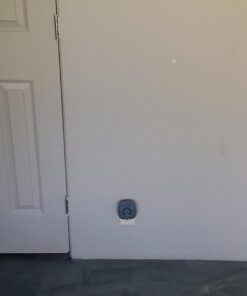 SadoTech Wireless Doorbells for Home, Apartments, Businesses, Classrooms, etc. - 1 Door Bell Ringer & 1 Plug-In Chime Receiver, Battery Operated, Easy-to-Use, Wireless Doorbell w/LED Flash, Gray 27 61BeHvUjEGL