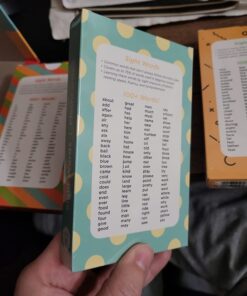 Think Tank Scholar 520 Sight Words Flash Cards (Award-Winning) Set - Preschool (Pre K) Kindergarten 1st 2nd 3rd Grade Homeschool (Kids Ages 3, 4, 5, 6, 7, 8, 9) Dolch & Fry High Frequency Sight Word Sight Words Bundle 71 61BfVgGzH1L