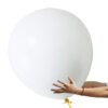 36 Inch White Balloon,Pack-6 Giant Balloons for Party/Birthdays/Wedding/Festivals Christmas and Event Decorations 15 61Bfan3ExTL